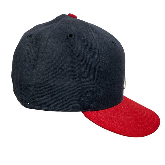 Atlanta Braves Hat New Era Diamond Collection Wool 7 Made In USA MLB Vintage - Picture 4 of 8
